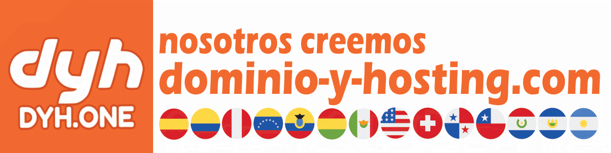 comprar dominio y hosting logo de Dominio y Hosting