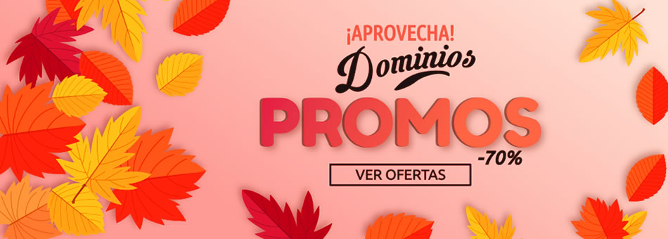 dominios de internet en promocion